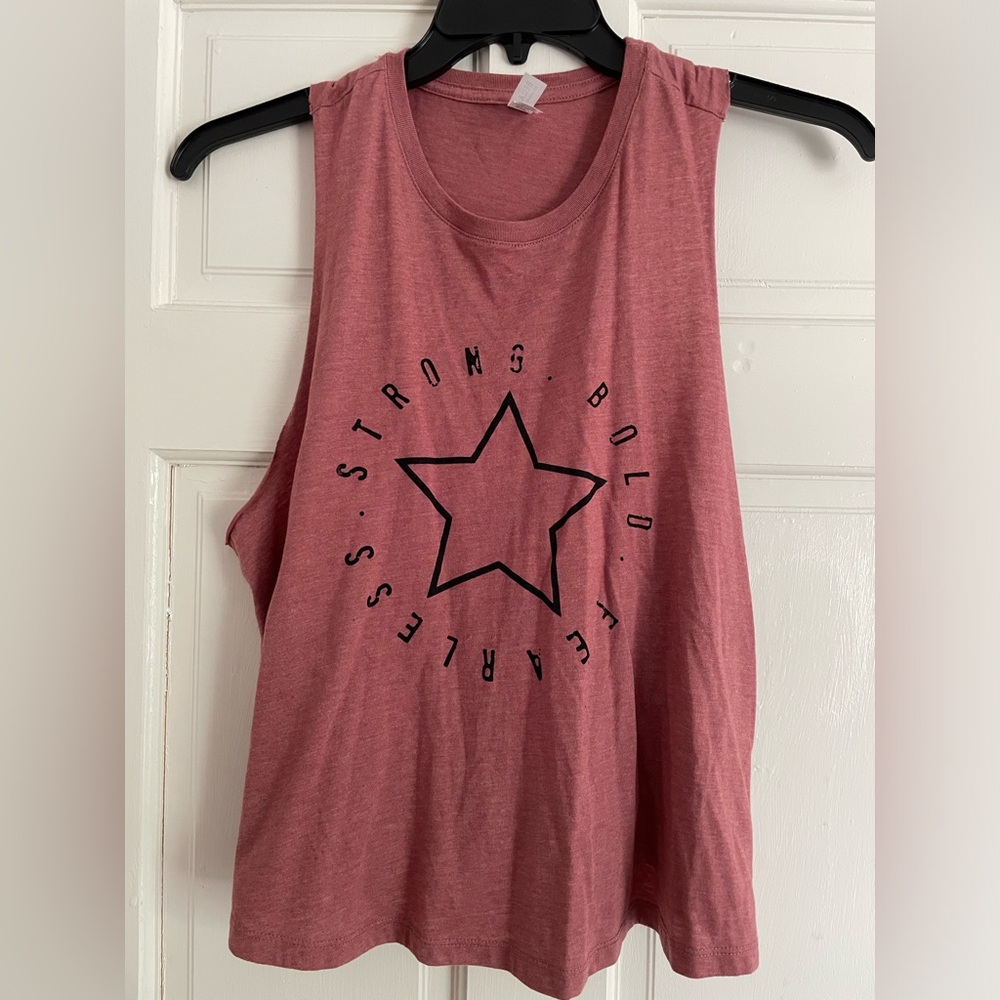 Strong Bold Fearless Gym Tank Top XL